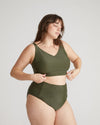 The Sport Bikini Top - Nori