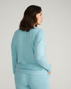 TravelKnit Sweatshirt - Cameo Blue