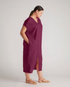 Cabana Linen Kaftan - Acai