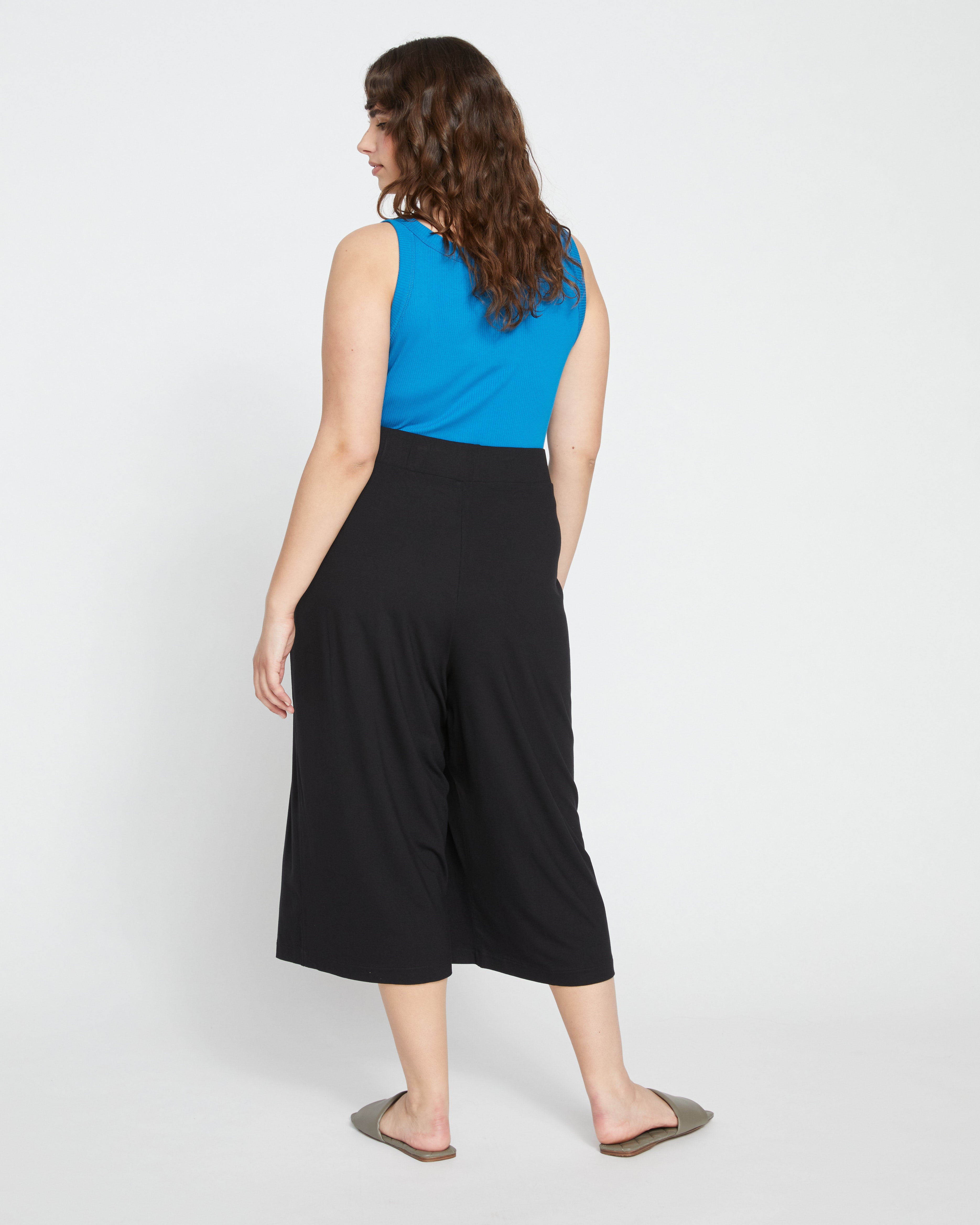 Lotti Jersey Culottes - Black – Universal Standard