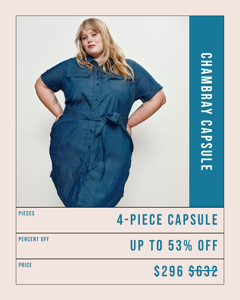 The Chambray Capsule | Plus Size & Straight Size Women's Fashion | Universal Standard