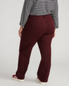 Orchard Stretch Cotton Twill Chinos - Black Cherry