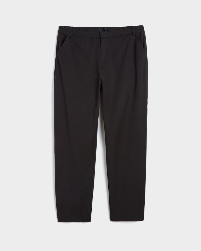 Orchard Stretch Cotton Twill Chinos - Black