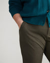 Orchard Stretch Cotton Twill Chinos - Nori