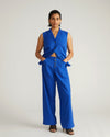 Coastal Linen Pants - Ultramarine