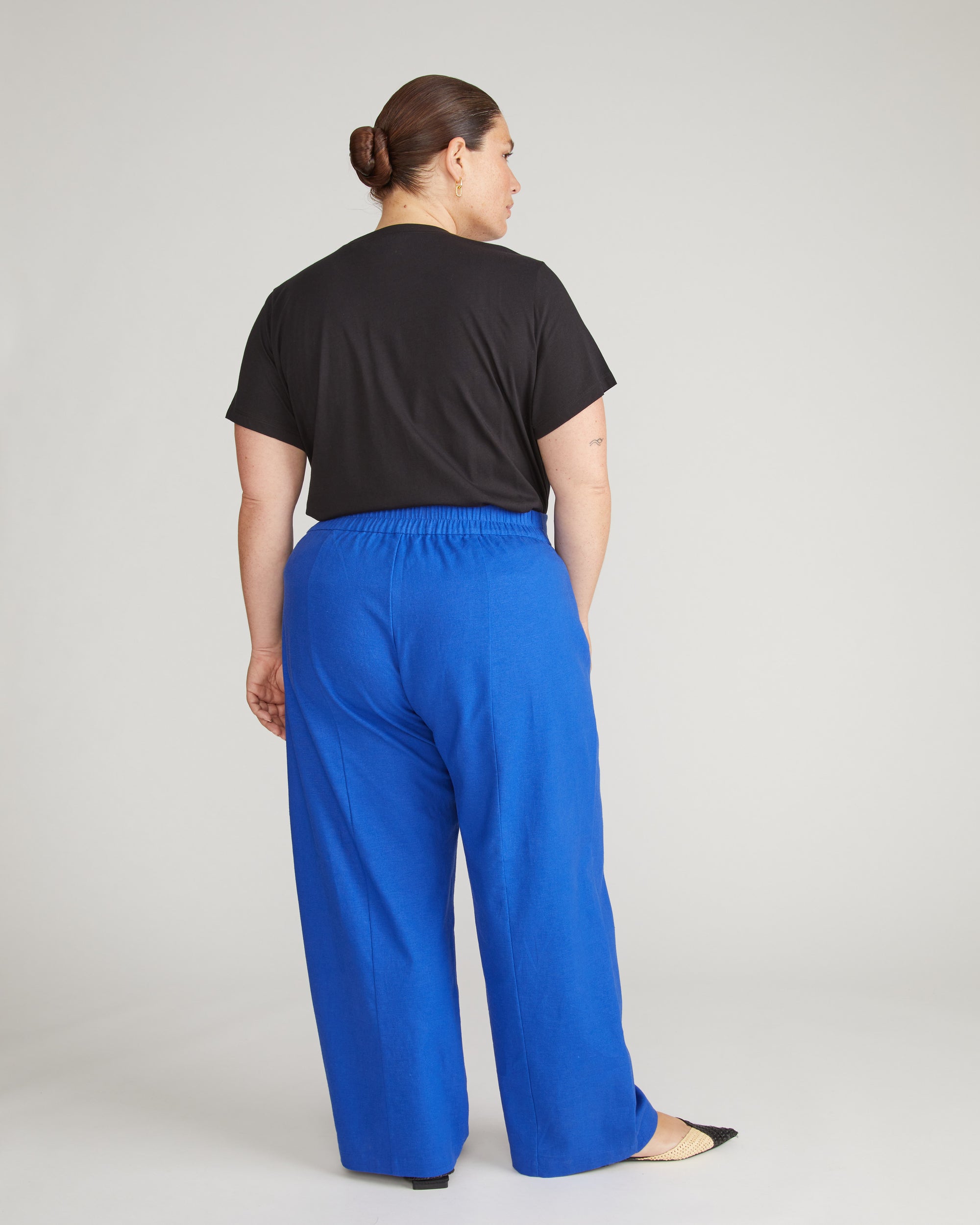 Coastal Linen Pants - Ultramarine