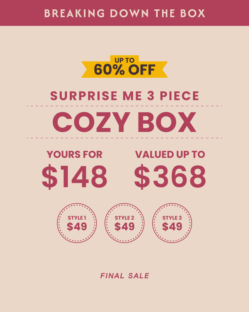 Surprise Me 3 Piece Cozy Box