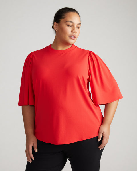 ザレッドスレッド S strap balloon blouse ブラウス THEREDTHREAD】S strap balloon blouse
