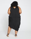 Iconic Cooling Cupro Geneva V Tank Dress - Black