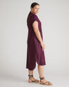 Dune Linen Shirtdress - Acai