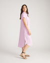 Dune Linen Shirtdress - Lilac