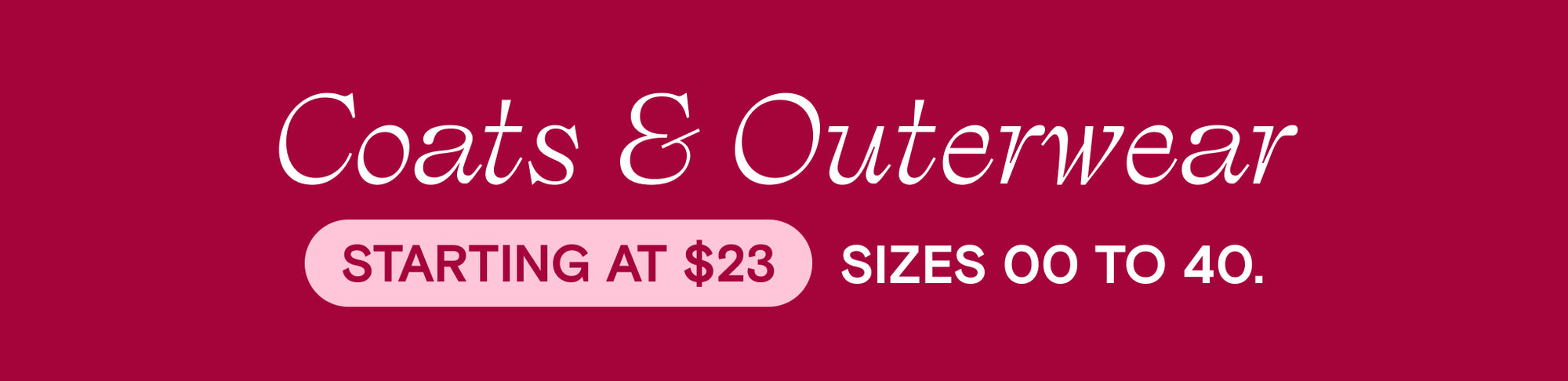 Model wearing styles from the End of Year Sale - Coats & Outerwear collection
