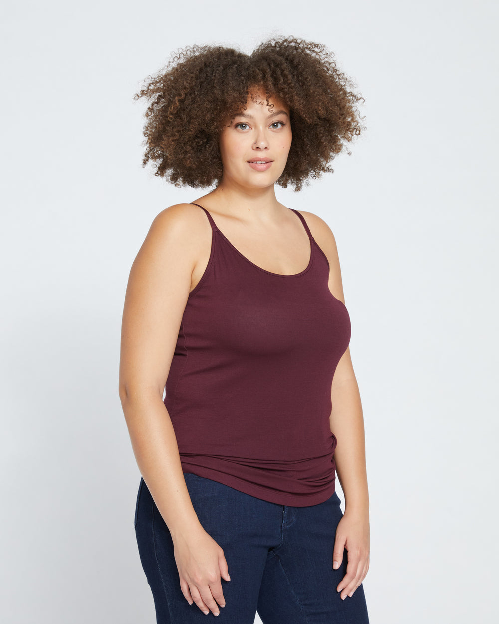 Foundation Camisole - Black Cherry