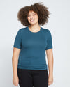 Foundation Short Sleeve Crew Neck Tee - Deep Sea