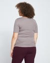 Foundation Short Sleeve Crew Neck Tee - Nutmeg