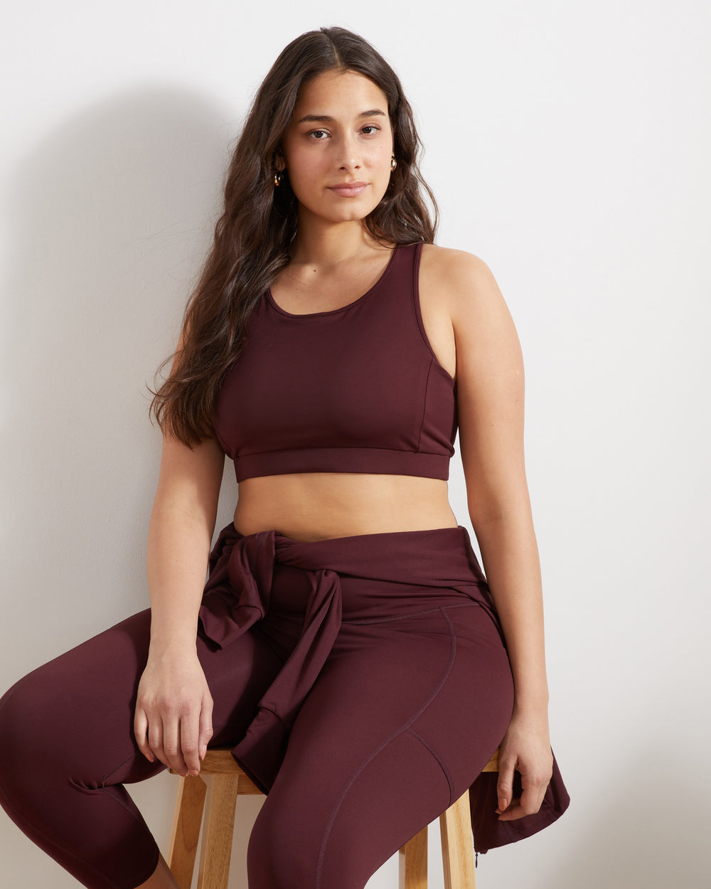 Next-to-Naked Pocket Legging - Black Cherry