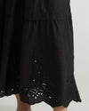 Alix Embroidered Linen Blend Shirtdress - Black | Plus Size & Straight Size Women's Fashion | Universal Standard