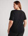 Envelope Neck Viscose Jersey Top - Black | Plus Size & Straight Size Women's Fashion | Universal Standard