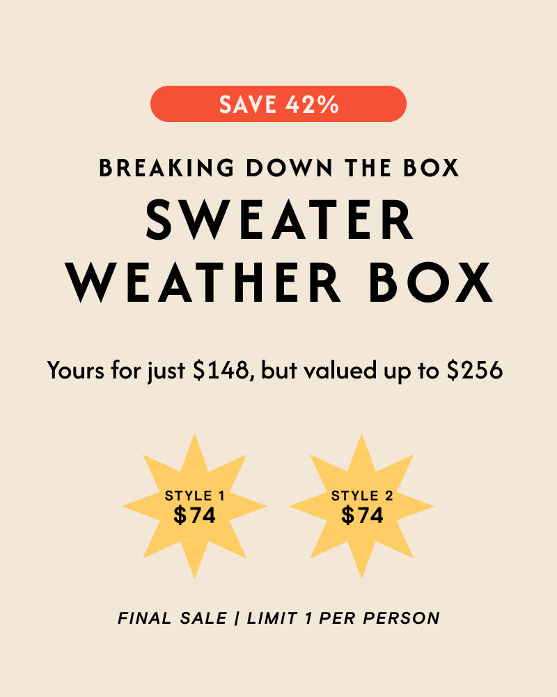 Sweater Weather Box