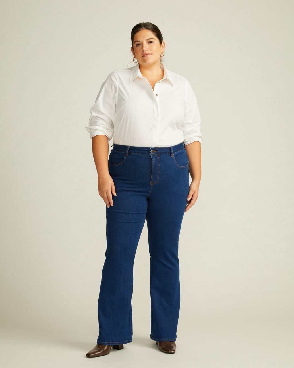 Farrah High Rise Flared Jeans