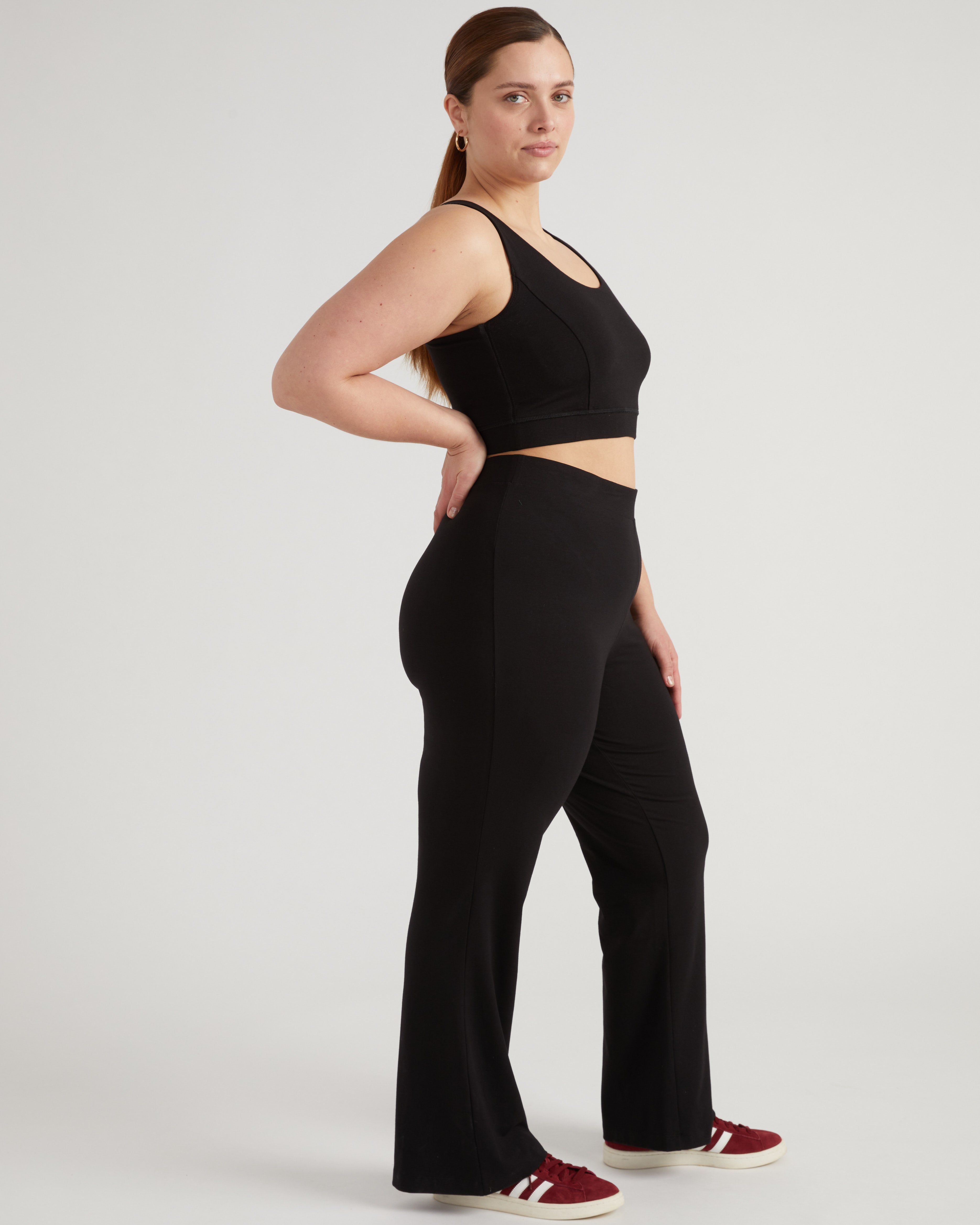 Roya Bootcut Legging - Black – Universal Standard