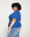 Foundation Short Sleeve Crew Neck Tee - Lapis