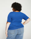 Foundation Short Sleeve Crew Neck Tee - Lapis