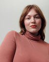 Cloud Rib Turtleneck - Terracotta | Plus Size & Straight Size Women's Fashion | Universal Standard