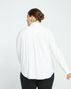 Elbe Liquid Jersey Shirt Classic Fit - White