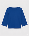 Montauk Breton Stripe Bell Sleeve Top - Solid Ultramarine