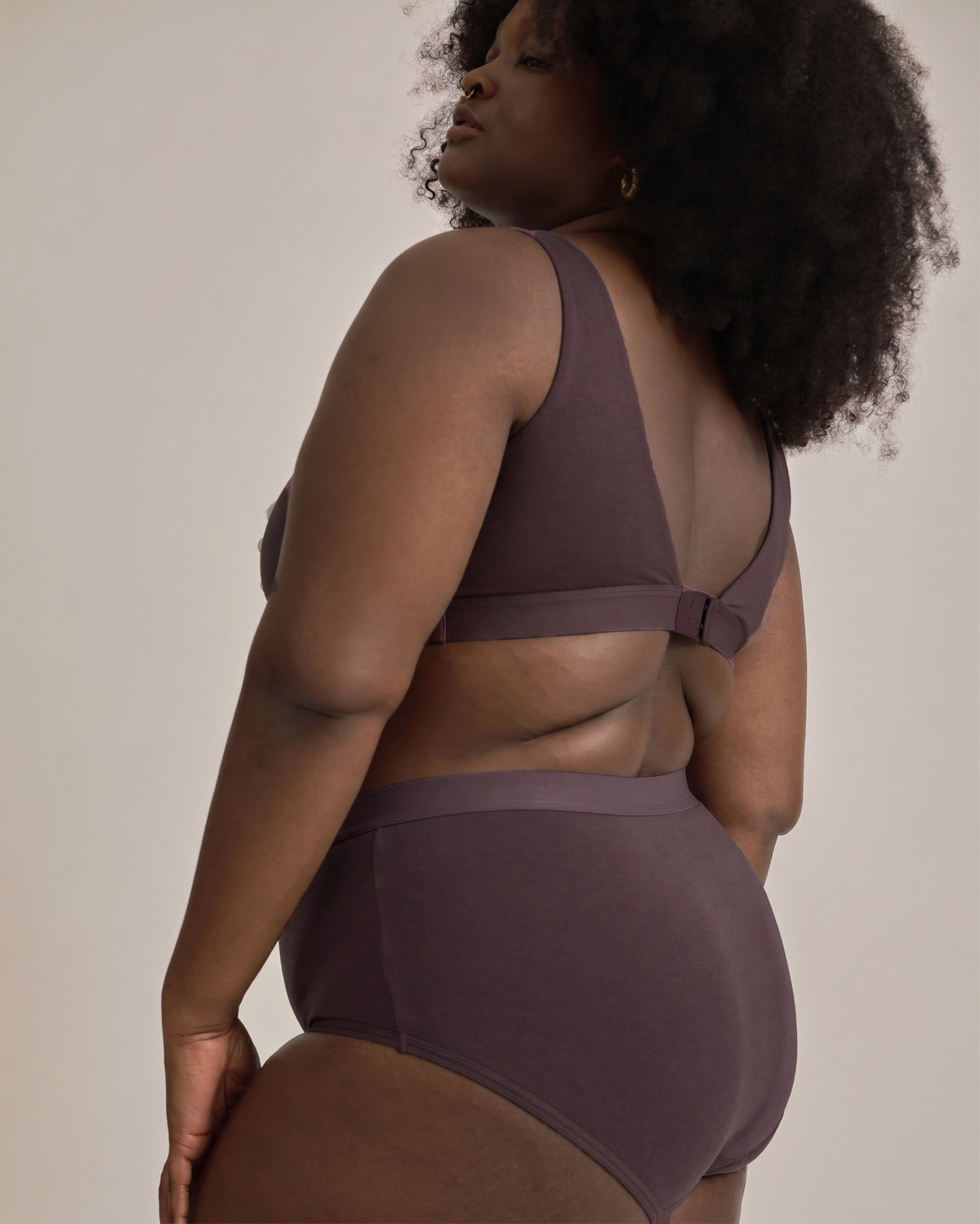 UltimateS High Rise Brief - Cassis | Plus Size & Straight Size Women's Fashion | Universal Standard