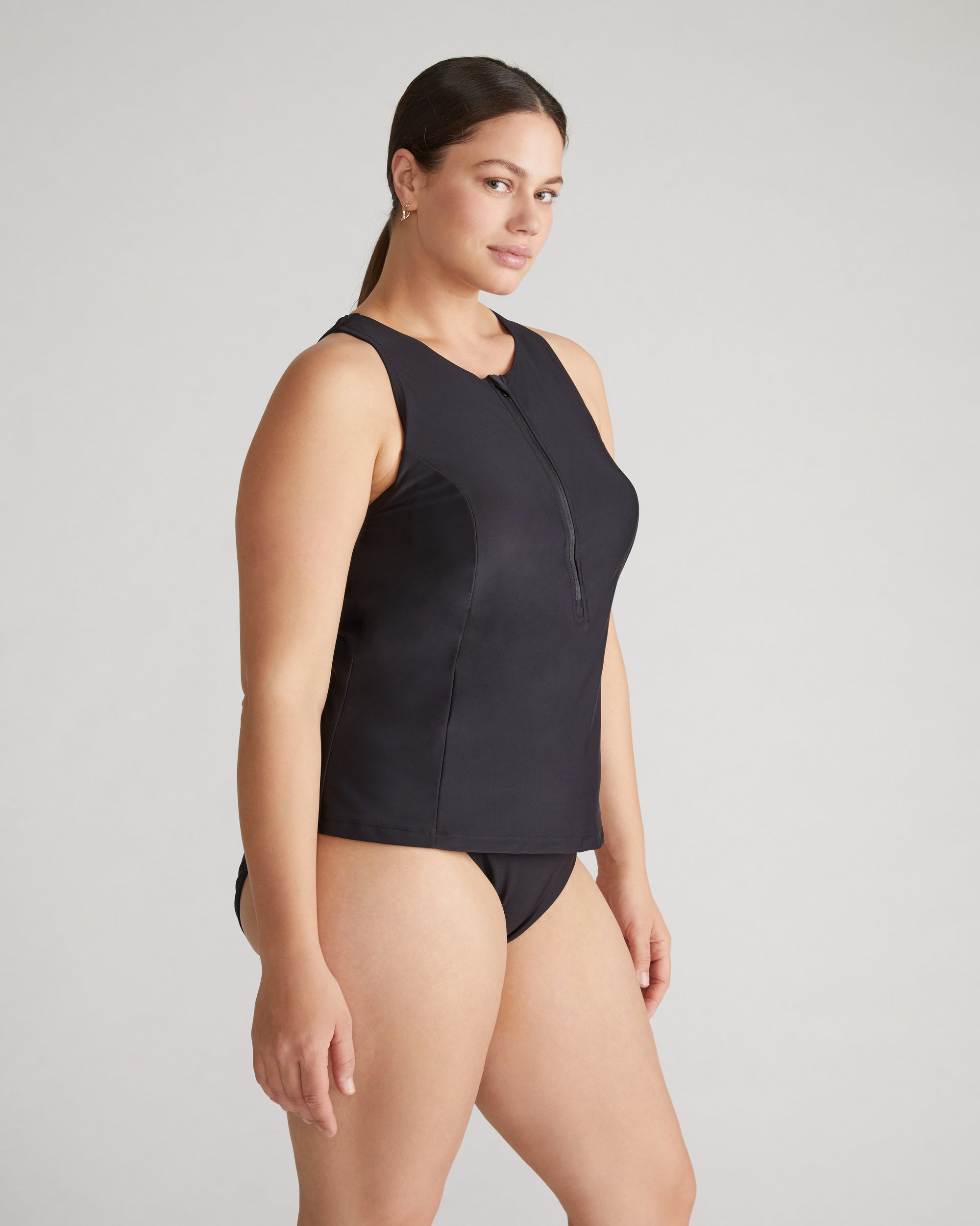 The Surf Tankini - Black