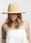 Hat Attack Raffia Crochet Continental