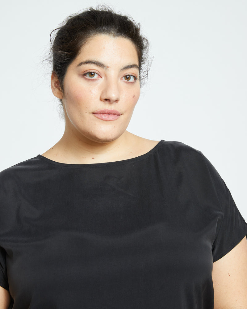 Palma Cupro Top - Black