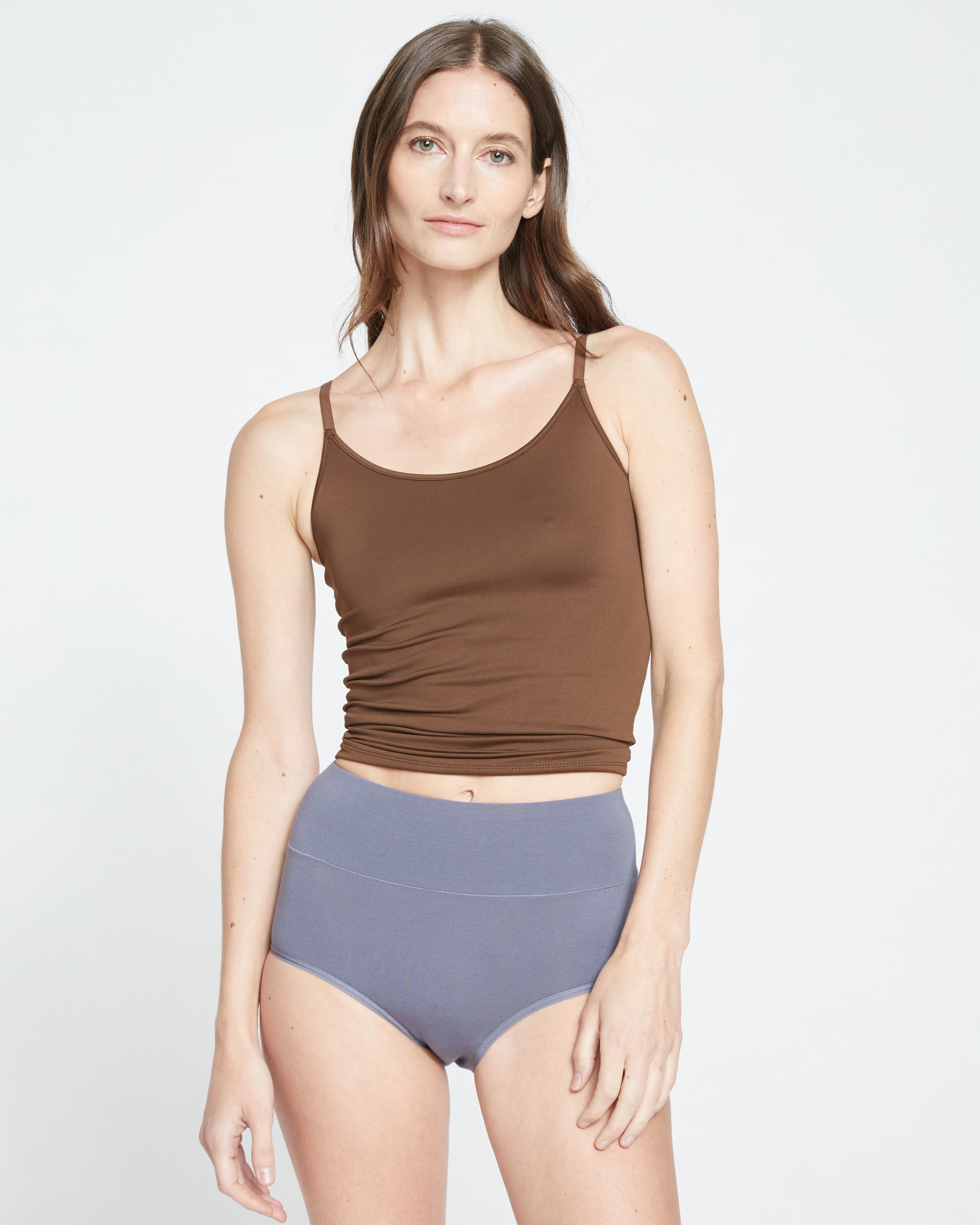 UltimateS Full Coverage High Rise Brief - Blue Haze