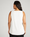Hudson Liquid Jersey Tank - White