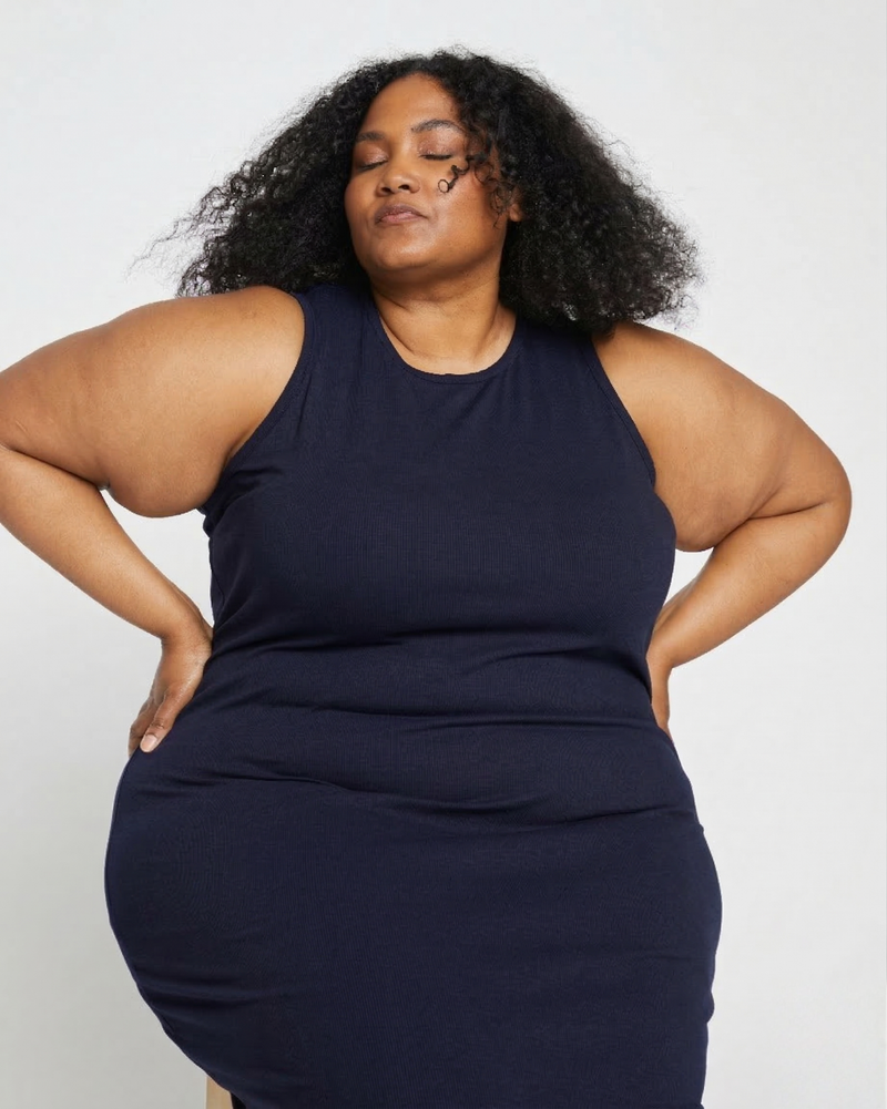 Exchange- Cai High Neck Tank Dress Universal Standard Exchange- Cai High Neck Tank Dress Universal Standard