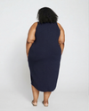 Cai High Neck Tank Dress - Midnight | Plus Size & Straight Size Women's Fashion | Universal Standard