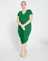 Iconic Geneva V-Neck Dress - Jardin