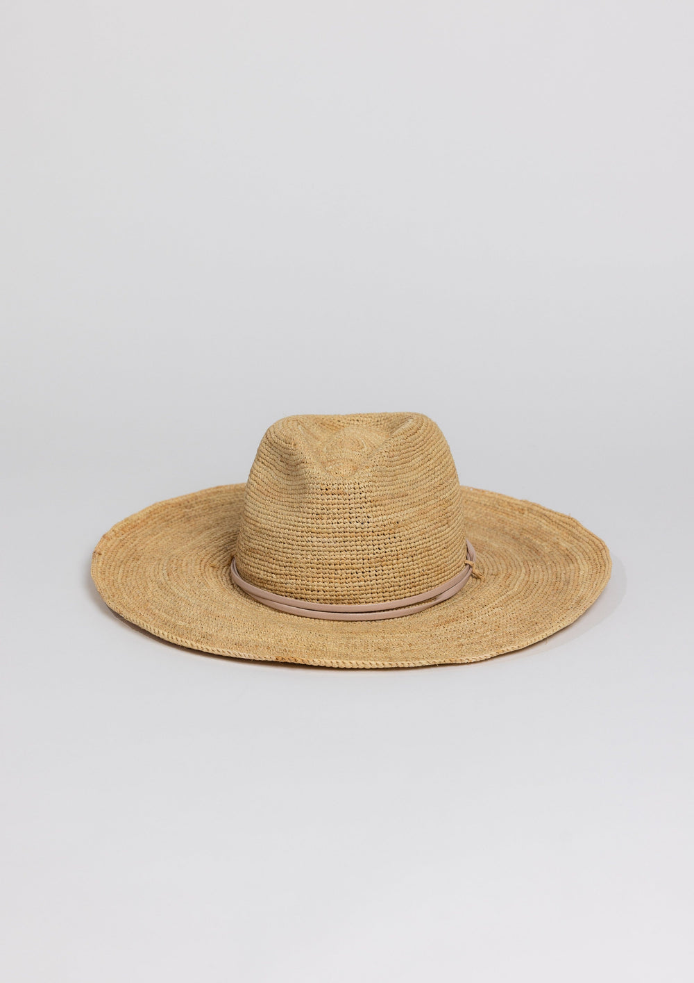Hat Attack Raffia Crochet Continental