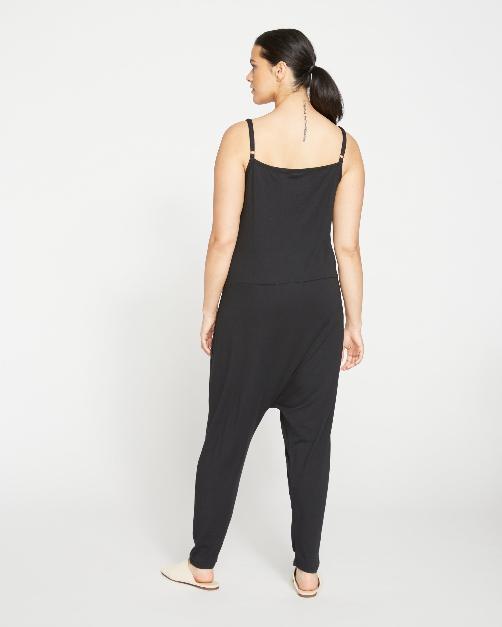 UltimateS Jackson Sleeveless Jumpsuit - Black