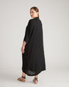 Kiani Voile Robe - Black