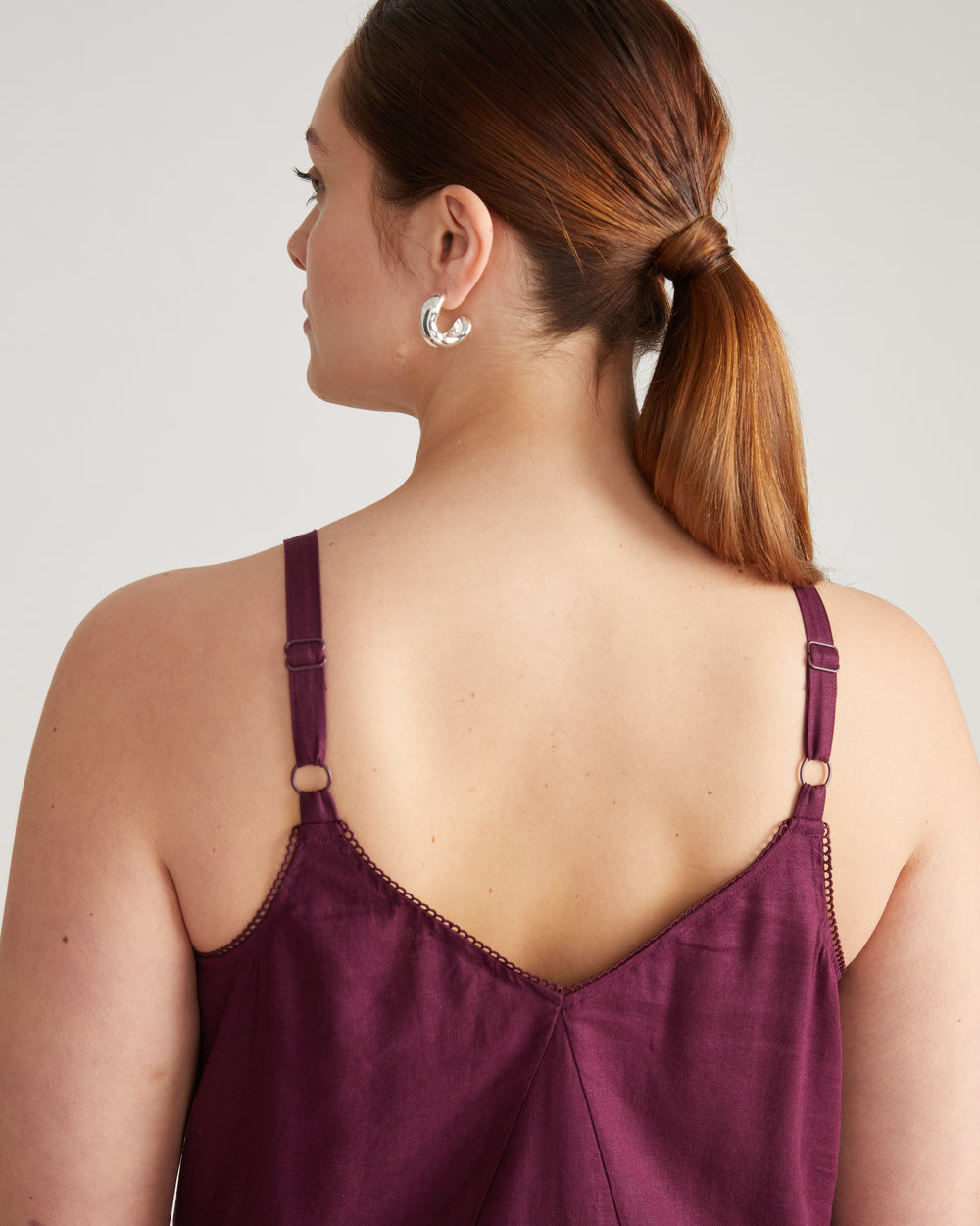 Kite Linen Dress - Acai
