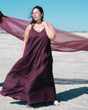 Kite Linen Dress - Acai