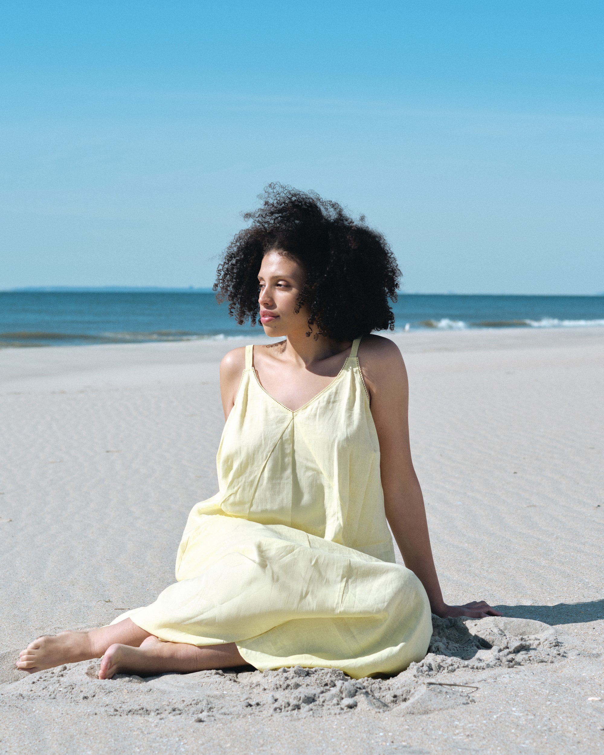 Kite Linen Dress - Twinkle