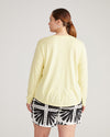 Light-As-Air Long Sleeve V Neck Tee - Twinkle