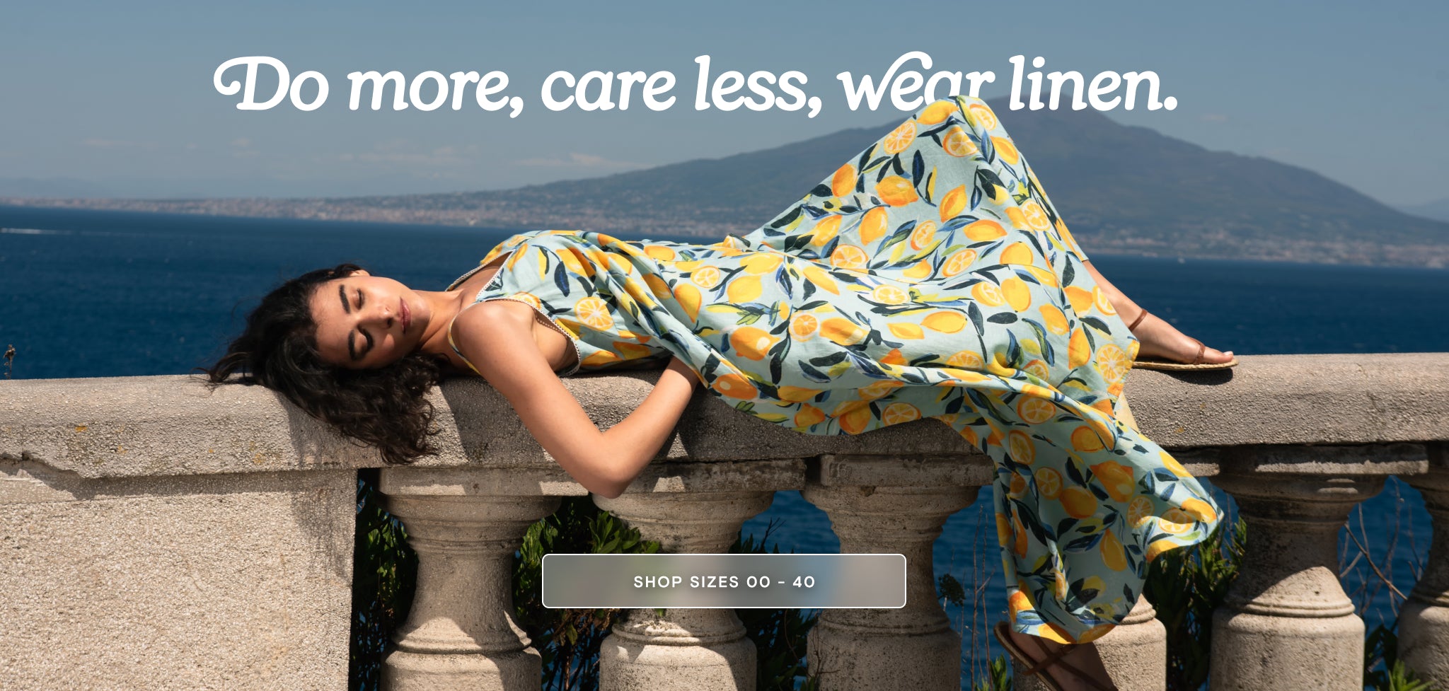 do more care less wear linen
