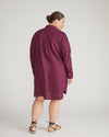 Linen Rubicon Shirtdress - Acai