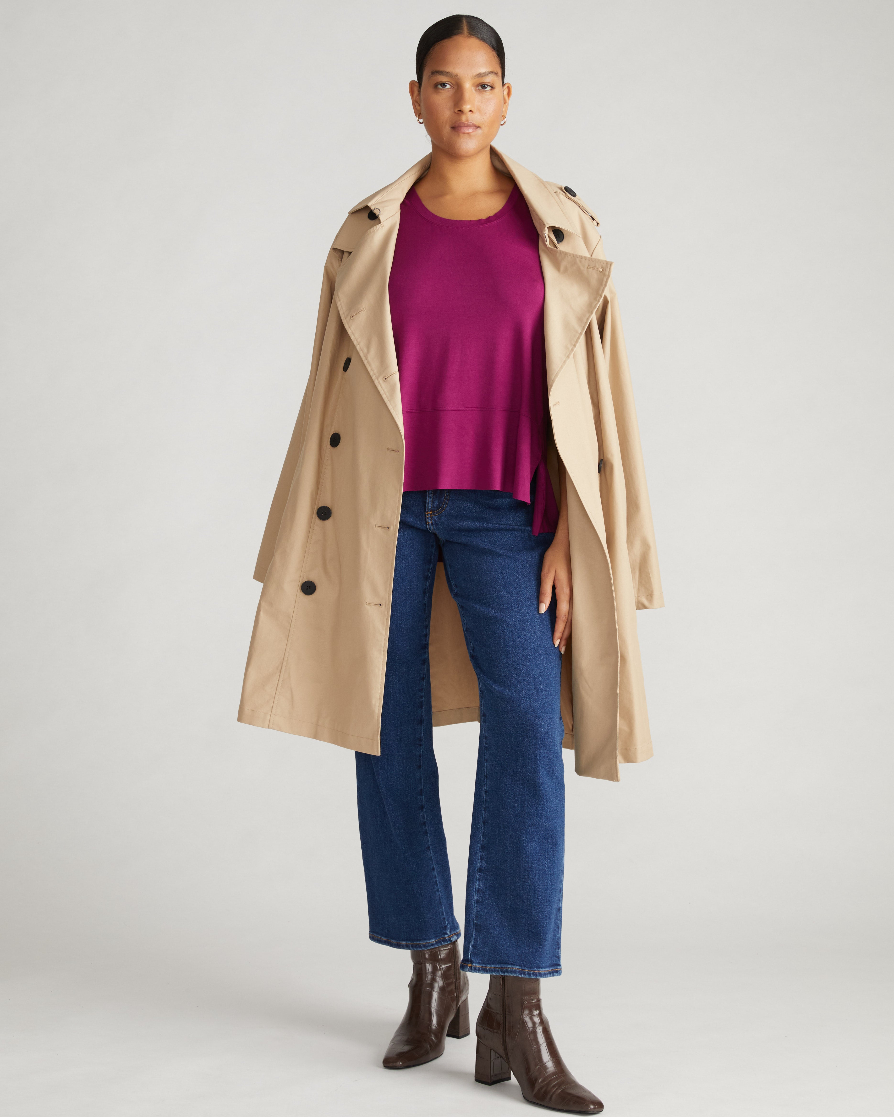 【ooo】RUOHAN ZIP TRENCH COAT ooo】RUOHAN ZIP TRENCH COAT Amazon.com: ZWRXW Women's Oversized