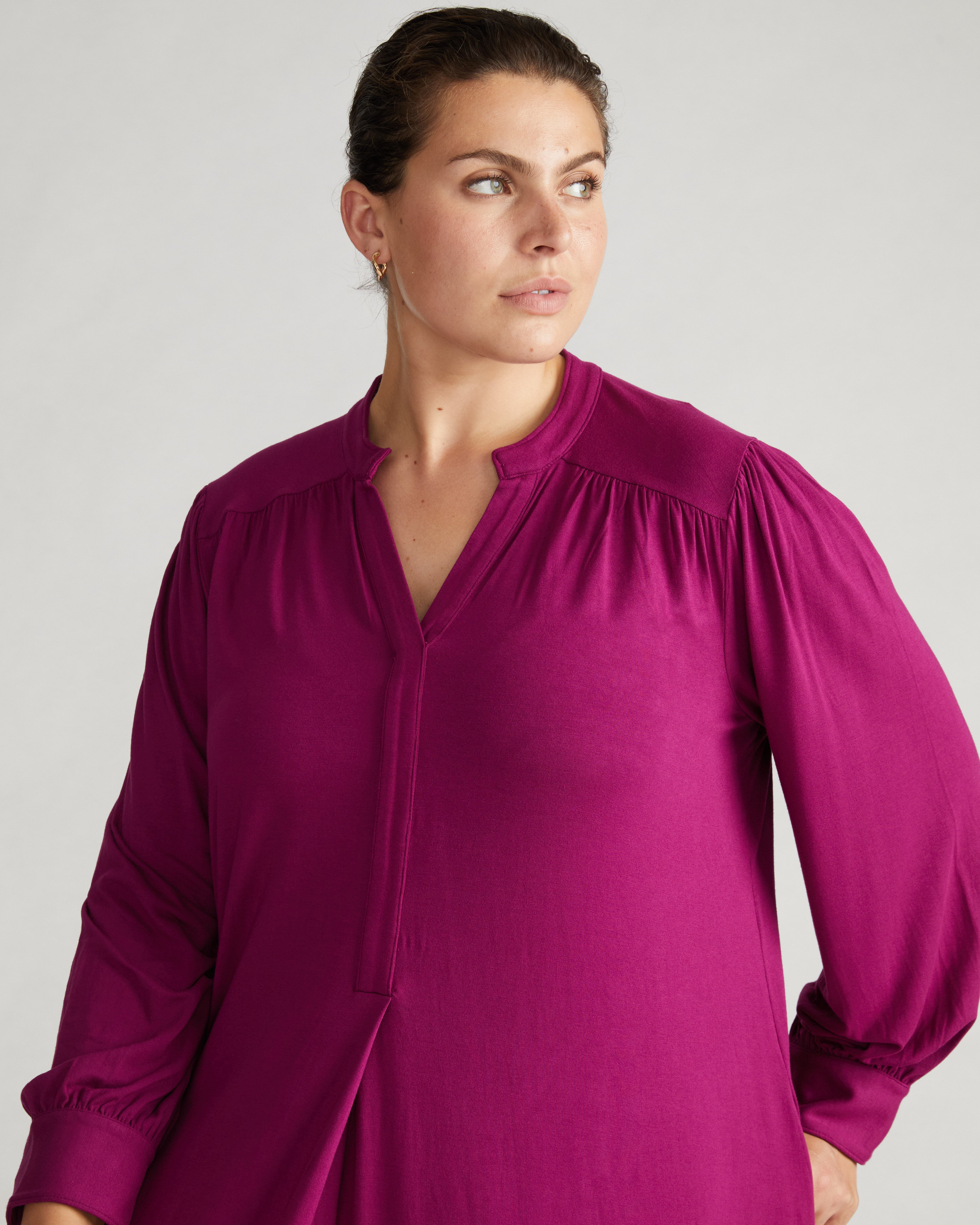 Gramercy Liquid Jersey Dress - Rothko Purple – Universal Standard